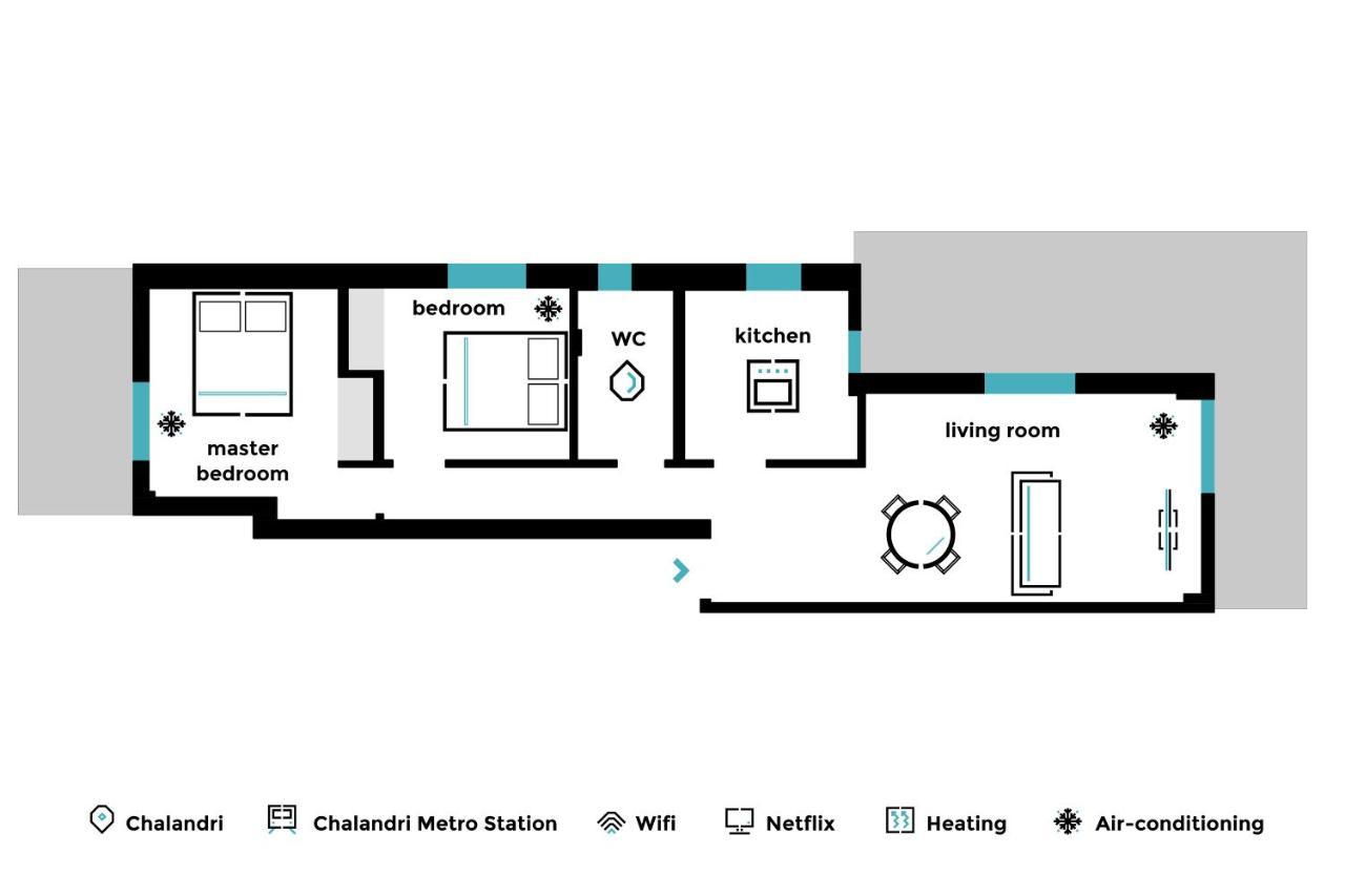 Pleasant 2Br Apartment Near Helexpo By Upstreet Atene Esterno foto